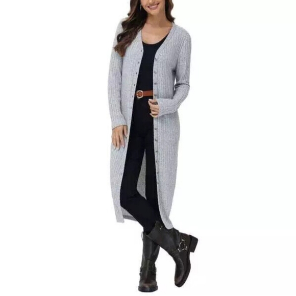 Anthropologie Sweaters - NWT Women's Size M Frye x Anthropologie Button Down Sweater Dress